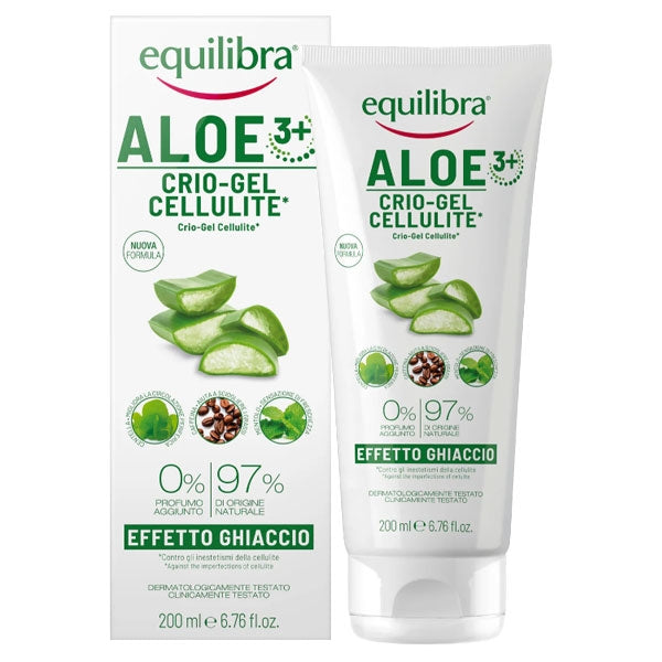 EQUILIBRA ALOE CRIO-GELCELLULITE EFFETTO GHIACCIO 200 ML - Tre Pi Profumerie