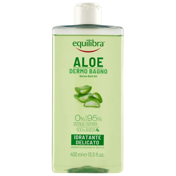EQUILIBRA ALOE DERMO BAGNO IDRATANTE DELICATO 400 ML - Tre Pi Profumerie