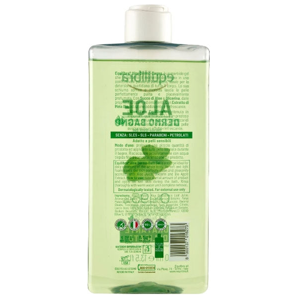 EQUILIBRA ALOE DERMO BAGNO IDRATANTE DELICATO 400 ML - Tre Pi Profumerie
