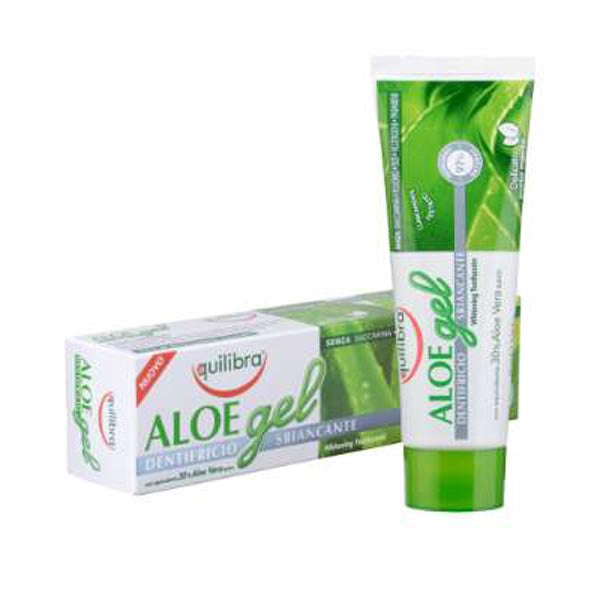 EQUILIBRA ALOE GEL DENTIFRICIO SBIANCANTE 75 ML - Tre Pi Profumerie
