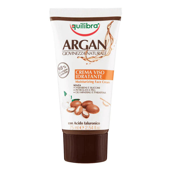 EQUILIBRA ARGAN CREMA VISO NUTRIENTE 75 ML - Tre Pi Profumerie
