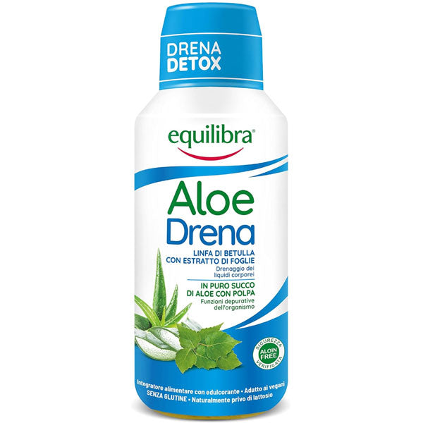 EQUILIBRA INTEGRATORE ALOE DRENA DETOX 500 ML - Tre Pi Profumerie