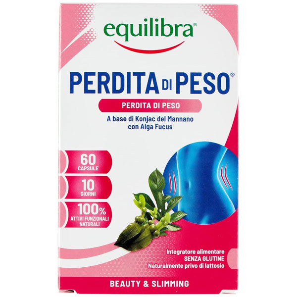 EQUILIBRA INTEGRATORE PERDITA DI PESO BEAUTY E SLIMMING 60 CPS - Tre Pi Profumerie