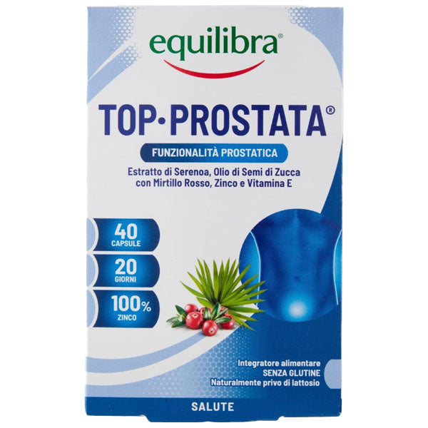 EQUILIBRA INTEGRATORE TOP PROSTATA FUNZIONALITA PROSTATICA 40 CP - Tre Pi Profumerie
