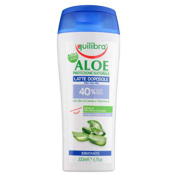 EQUILIBRA LATTE DOPOSOLE IDRATANTE ALOE VERA 200 ML - Tre Pi Profumerie
