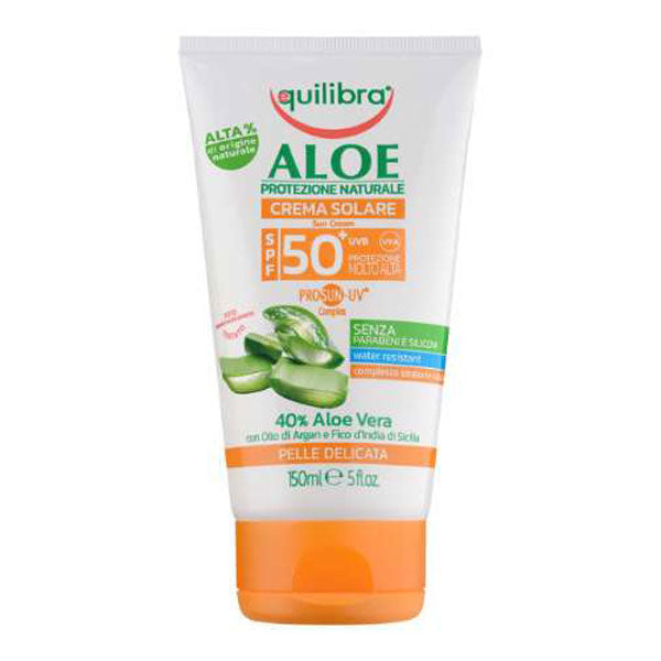 EQUILIBRA PRO SUN CREMASOLARE ALOE SPF50+ 150 ML - Tre Pi Profumerie