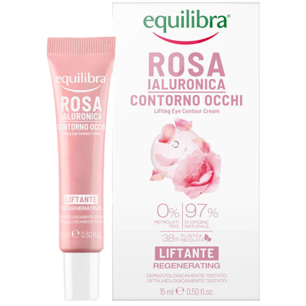 EQUILIBRA ROSA IALURONICA CONTORNO OCCHI 15 ML - Tre Pi Profumerie
