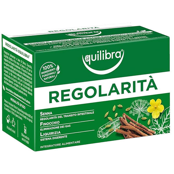 EQUILIBRA TISANA REGOLARITA SENNA FINOCCHIO 15 FILTRI - Tre Pi Profumerie