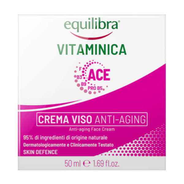 EQUILIBRA VITAMINICA CREMA VISO ANTI-ETA 50 ML - Tre Pi Profumerie