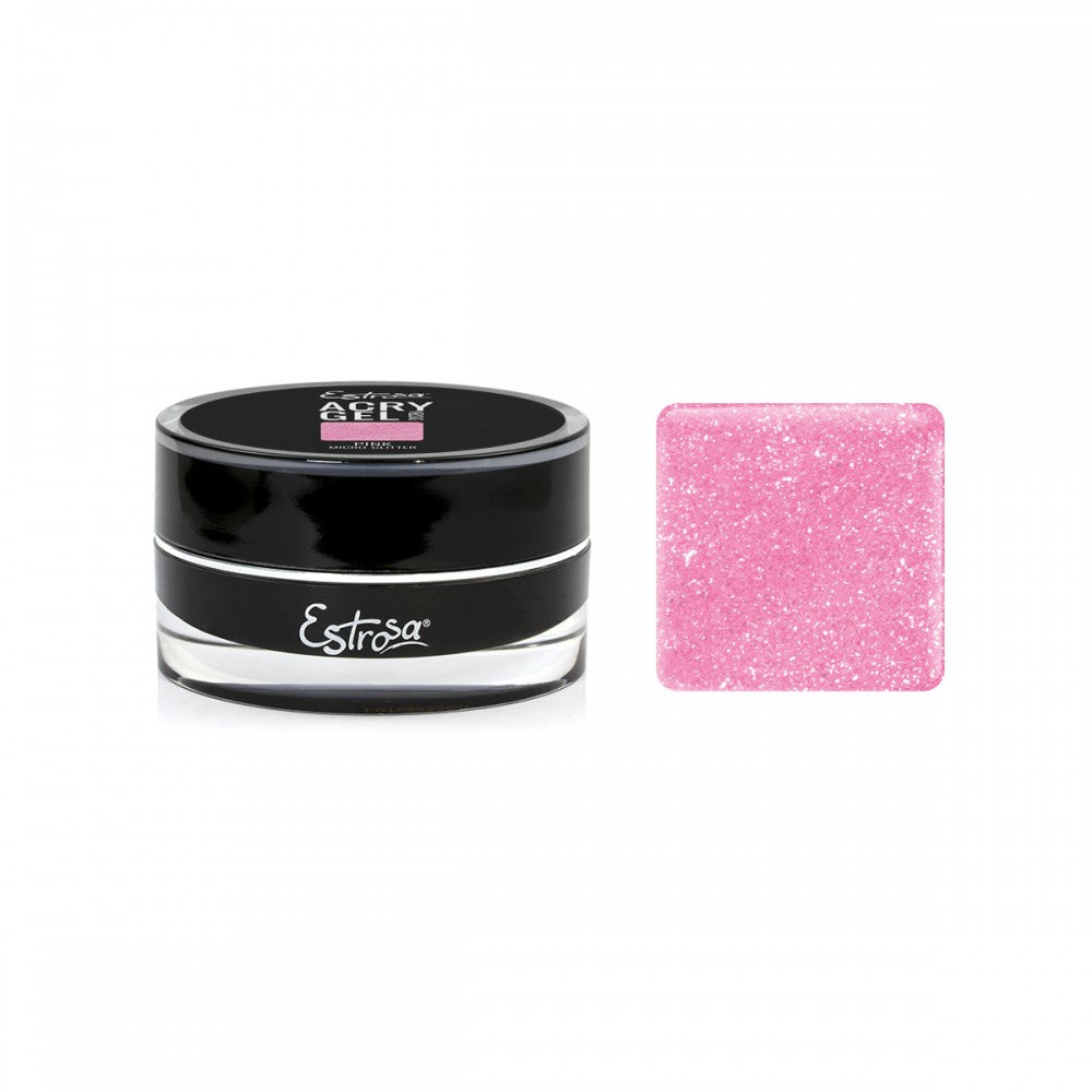 EXTROSA ACRYGEL ROSE MICRO PAILLETTES 15 ML