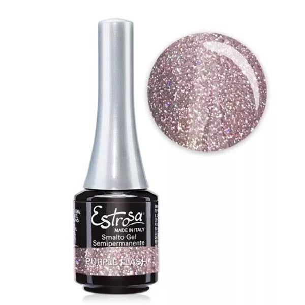 ESTROSA SMALTO GEL SEMIPERMANENTE PURPLE FLASH 7 ML - Tre Pi Profumerie