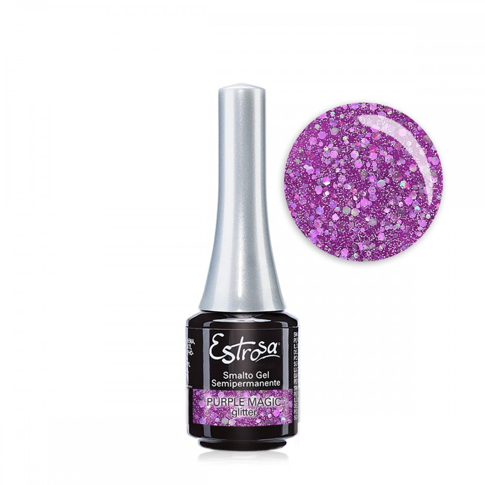 ESTROSA SMALTO GEL SEMIPERMANENTE PURPLE MAGIC 7918 7 ML