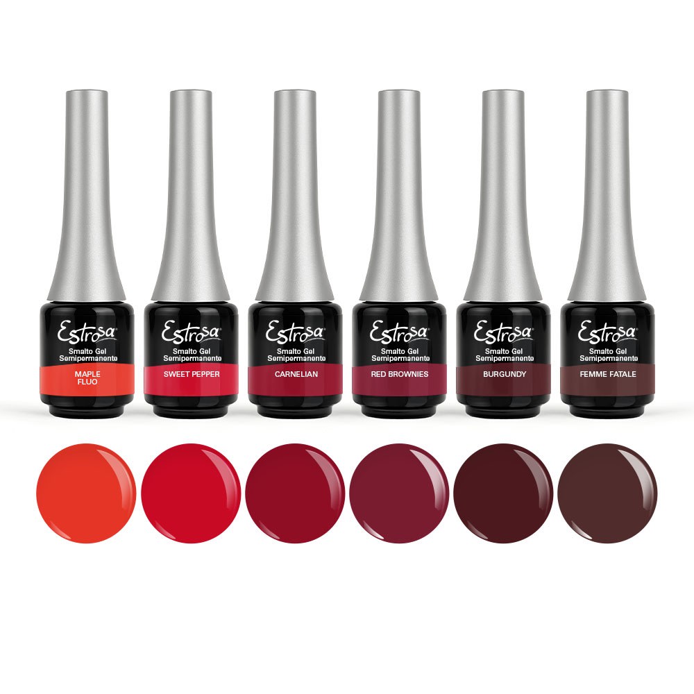 ESTROSA SMALTO GEL SEMIPERMANENTE RED BROWNIES 8209 7 ML