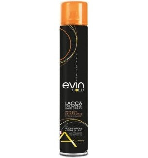 EVIN GOD LACCA CAPELLI TENUTA EXTRA FORTE ARGAN E SEMI DI LINO 5