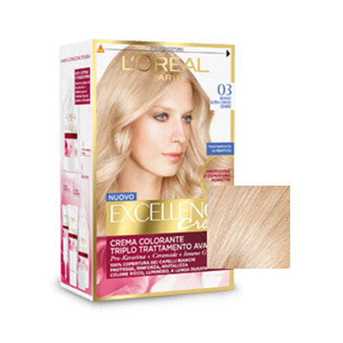L'OREAL EXCELLENCE BIONDO ULTRA CHIARO CENERE 03 - Tre Pi Profumerie