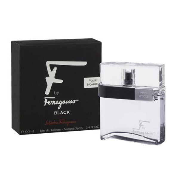SALVATORE FERRAGAMO F BY FERRAGAMO POUR HOMME BLACK EDT 100 ML - Tre Pi Profumerie