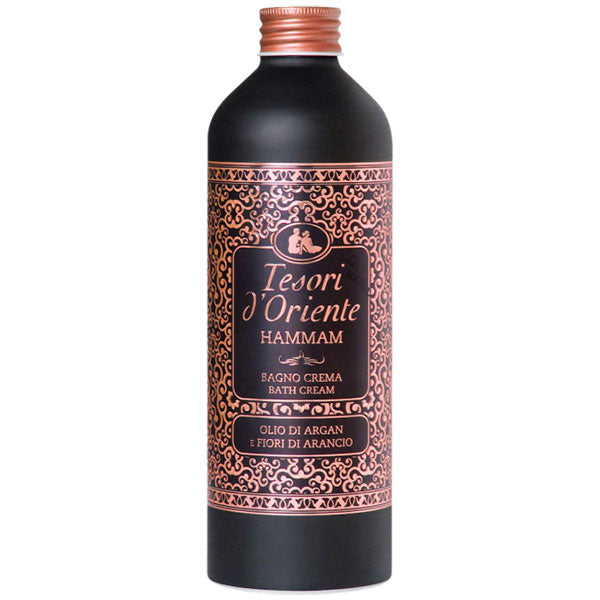 TESORI D'ORIENTE BAGNO CREMA HAMMAM OLIO ARGAN E FIORI 500 ML - Tre Pi Profumerie
