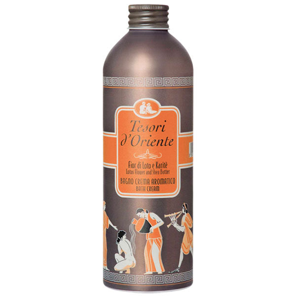 TESORI D'ORIENTE BAGNO CREMA FIOR DI LOTO E KARITE 500 ML - Tre Pi Profumerie