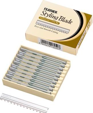 FEATHER STYLING BLADE 10 PIECES
