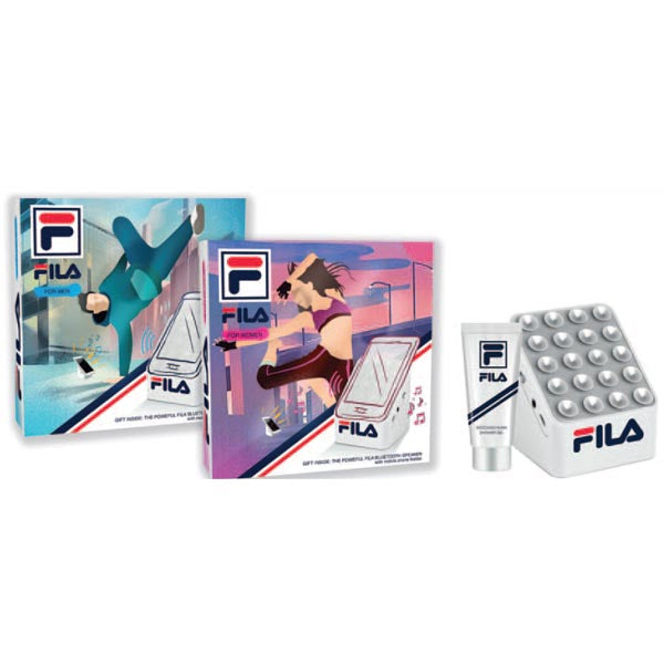 FILA MAN COFANETTO REGALO DOCCIA + SPEEKER BLUETOOT - Tre Pi Profumerie