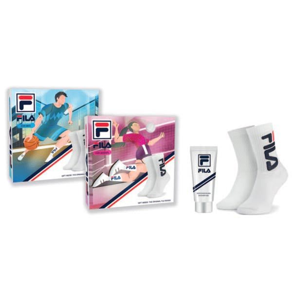 FILA WOMAN COFANETTO REGALO DOCCIA + CALZINI - Tre Pi Profumerie