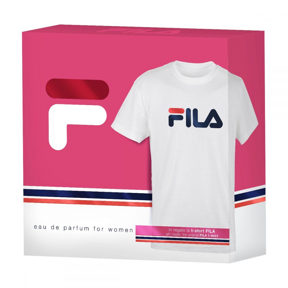 FILA COFANETTO FOR WOMEN EDP 100 ML + T-SHIRT - Tre Pi Profumerie