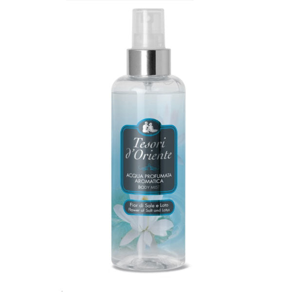 TESORI D'ORIENTE ACQUA PROFUMATA FIOR DI SALE E LOTO 200 ML - Tre Pi Profumerie