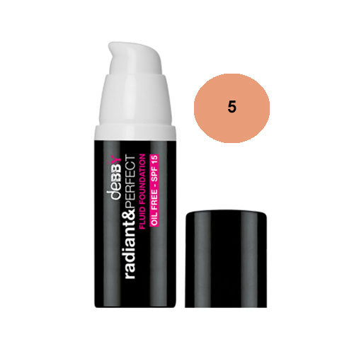 DEBBY FONDOTINTA RADIANT&PERFECT CARAMEL 5 - Tre Pi Profumerie