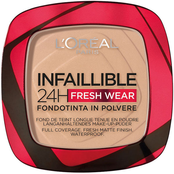 L'OREAL INFAILLIBLE 24HFRESH WEAR FOUNDATION COMPACT 130 - Tre Pi Profumerie