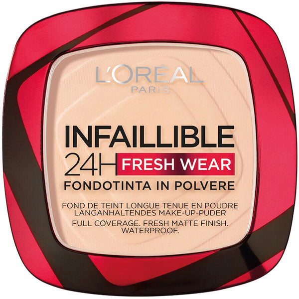 L'OREAL INFAILLIBLE 24HFRESH WEAR FOUNDATION COMPACT 180 - Tre Pi Profumerie