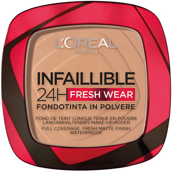 L'OREAL INFAILLIBLE 24HFRESH WEAR FOUNDATION COMPACT 220 - Tre Pi Profumerie