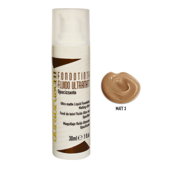 DORABRUSCHI FONDOTINTA FLUIDO ULTRAMATT 3 - Tre Pi Profumerie