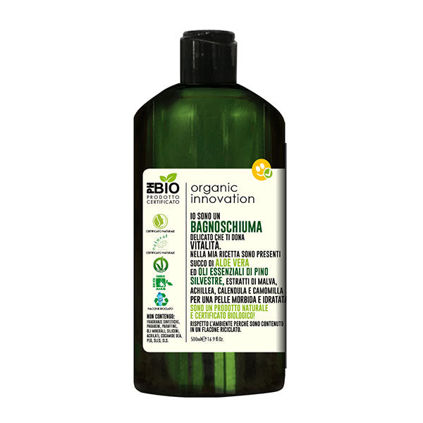 PH BIO ORGANIC INNOVATION BAGNOSCHIUMA PINO SILVESTRE 500 ML - Tre Pi Profumerie