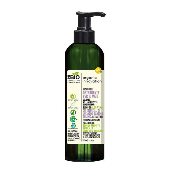 PH BIO ORGANIC INNOVATION DETERGENTE VISO ALOE 250 ML - Tre Pi Profumerie