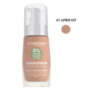 DEBORAH FONDOTINTA FORMULA PURA 03 APRICOT - Tre Pi Profumerie