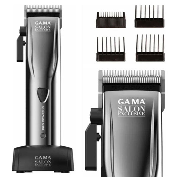 GAMA TAGLIACAPELLI SALON EXCLUSIVE PRO POWER 10 CORDLESS - Tre Pi Profumerie