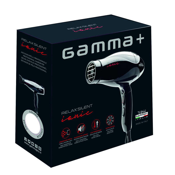 GAMMA+ ITALIA ASCIUGACAPELLI RELAX SILENT - Tre Pi Profumerie