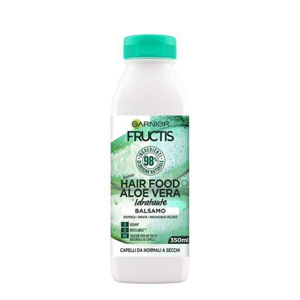 GARNIER FRUCTIS BALSAMOHAIR FOOD ALOE VERA IDRATANTE 350 ML - Tre Pi Profumerie