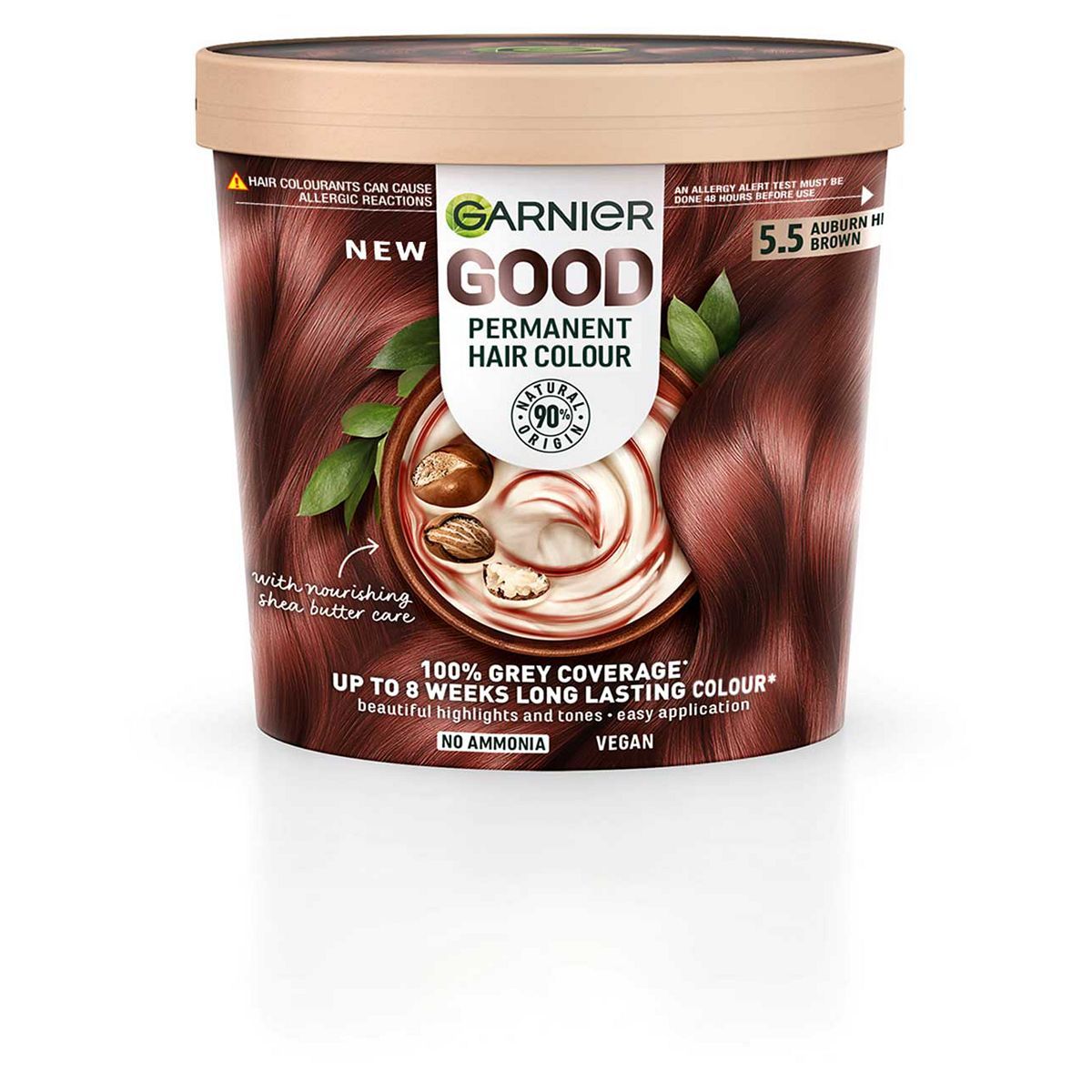 GARNIER GOOD COLORAZIONE PERMANENTE CASTANO RAMATO IBISCO 5.5