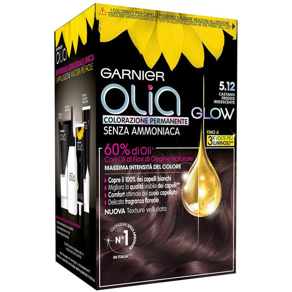 GARNIER OLIA CASTANO FREDDO IRIDESCENTE 5,12 - Tre Pi Profumerie