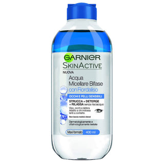 GARNIER SKIN ACTIVE ACQUA MICELLARE BIFASE FIORDALISO 400 ML - Tre Pi Profumerie