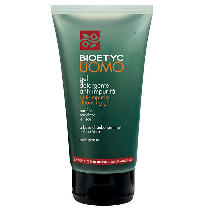 BIOETYC UOMO GEL DETERGENTE ANTI-IMPURITA 150 ML - Tre Pi Profumerie