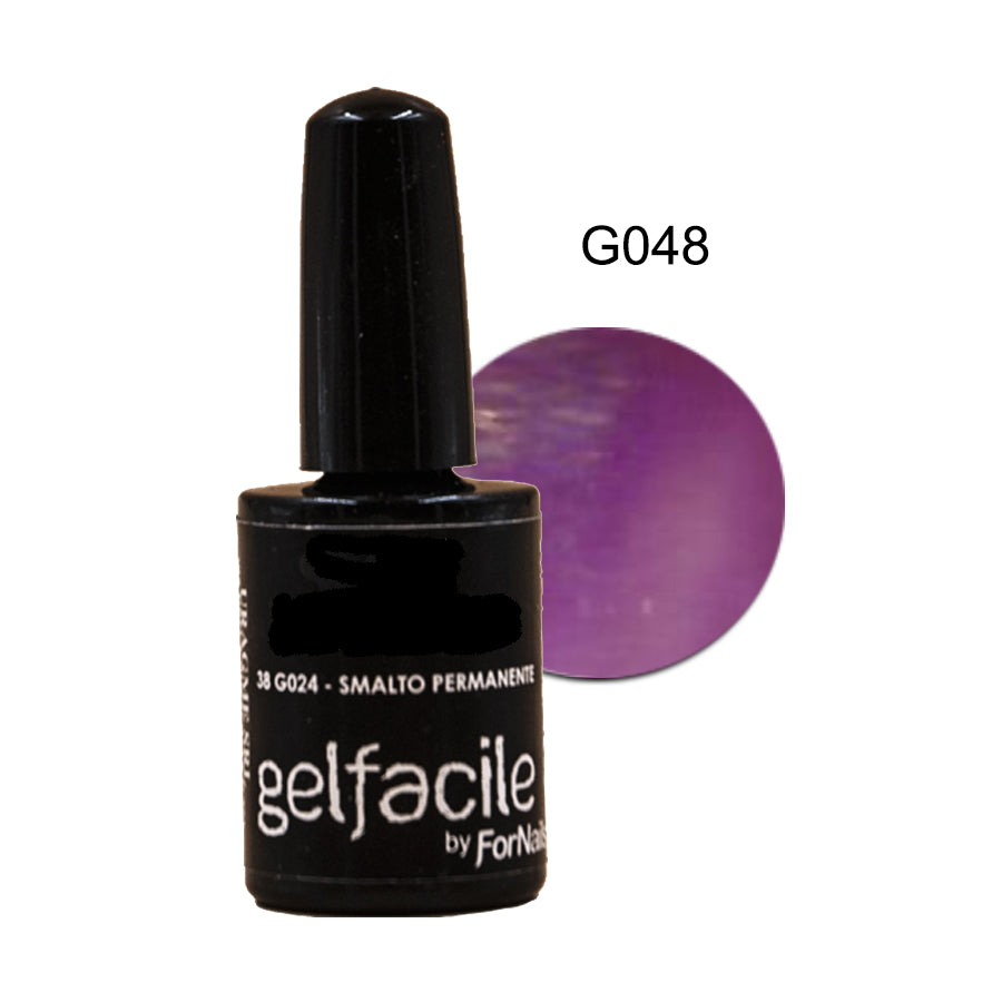 GEL FACILE SMALTO SEMIPERMANENTE LILLA SCINTILLA 14 ML - Tre Pi Profumerie