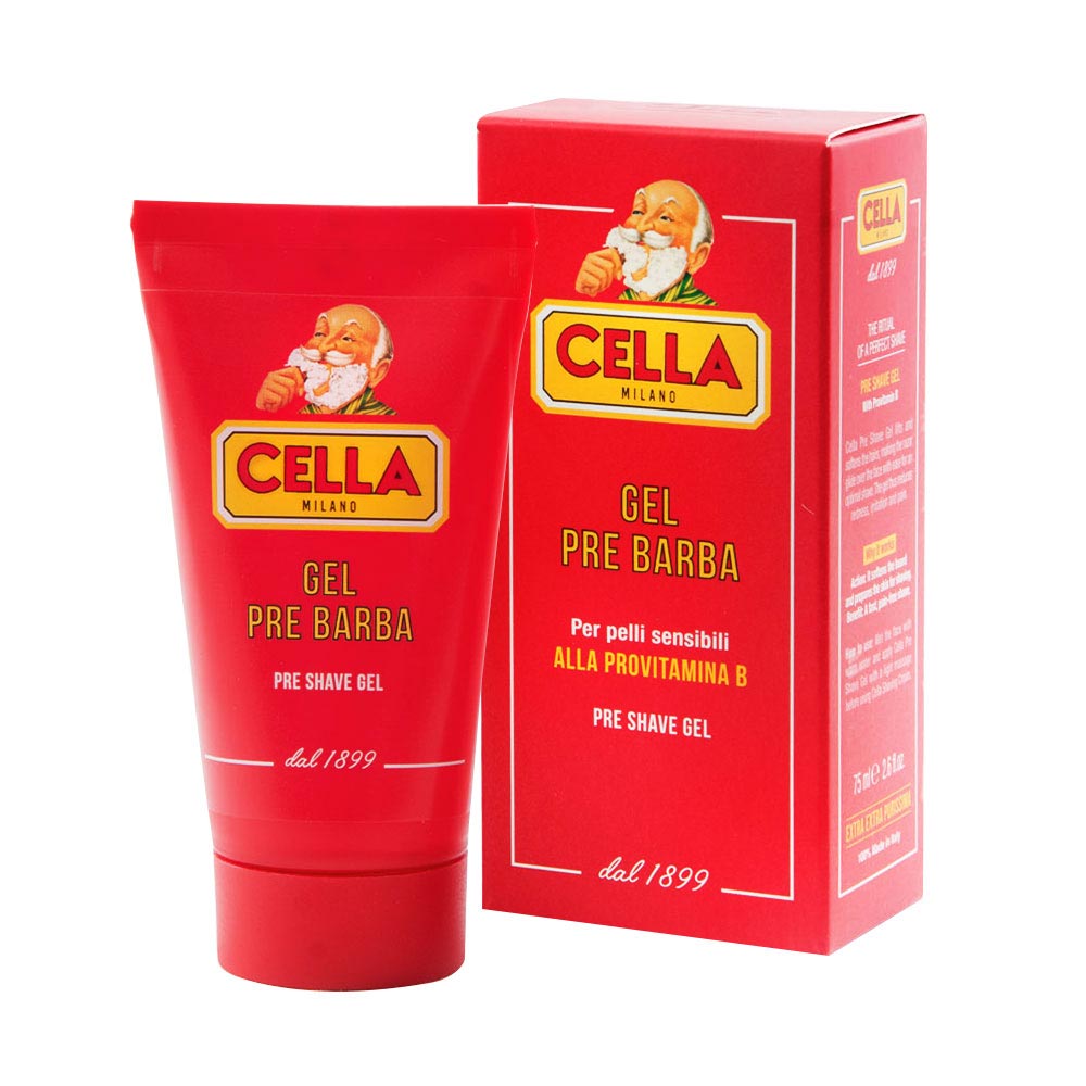 CELLA MILANO GEL PRE BARBA ANTI-IRRITAZIONE 75 ML - Tre Pi Profumerie