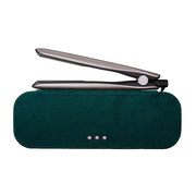 GHD PIASTRA GOLD + EMERALD GREEN VANIY CASE - Tre Pi Profumerie