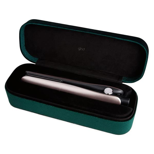 GHD PIASTRA GOLD + EMERALD GREEN VANIY CASE - Tre Pi Profumerie