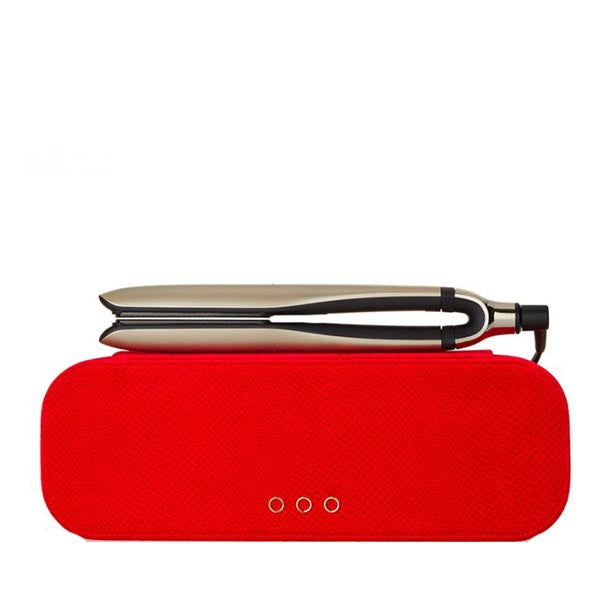 GHD PIASTRA PLATINUM + PROFESSIONAL GOLD RED VELVET VANITE CASE - Tre Pi Profumerie
