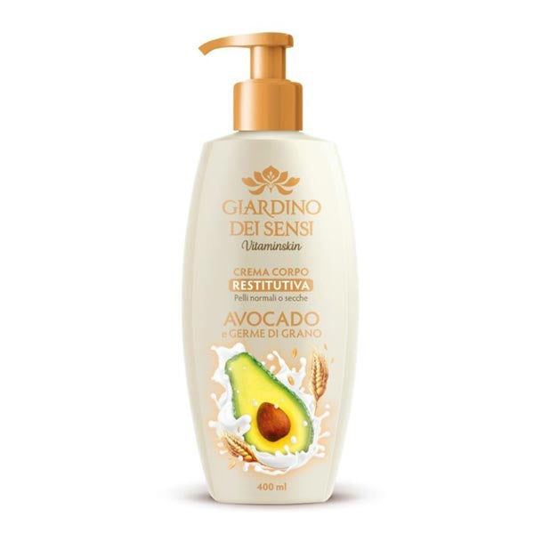 GIARDINO DEI SENSI CREMA CORPO FLUIDAI RESTITUTIVA 400 ML - Tre Pi Profumerie