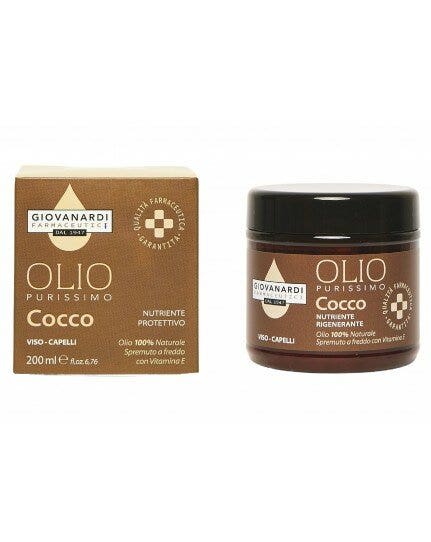 GIOVANARDI OLIO PURISSIMO COCCO VISO E CAPELLI 200 ML