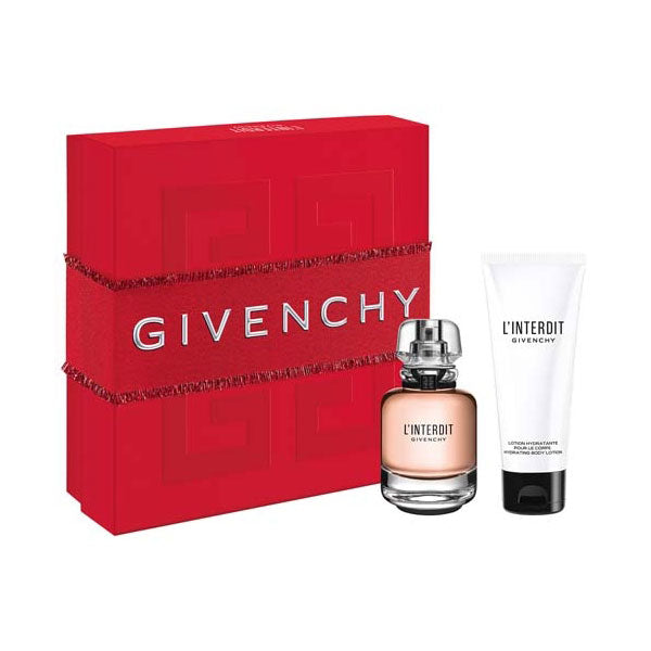GIVENCHY L'INTERDIT COFANETTO EDP 50 ML + BODY LOTION 75 ML - Tre Pi Profumerie